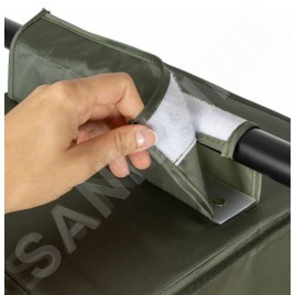 Compactor Organisation de penderie - Organiseur suspendu 15x30x105 cm, 7 compartiments, vert RAN10870