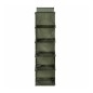 Compactor Organisation de penderie - Organiseur suspendu 30x30x105 cm, 5 compartiments, vert RAN10871