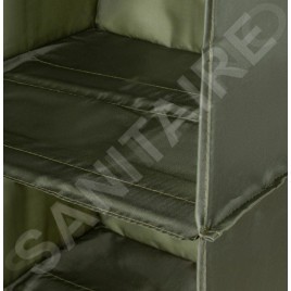 Compactor Organisation de penderie - Organiseur suspendu 30x30x105 cm, 5 compartiments, vert RAN10871