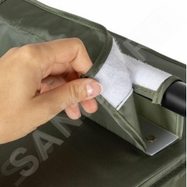 Compactor Organisation de penderie - Organiseur suspendu 30x30x105 cm, 5 compartiments, vert RAN10871