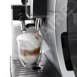 DeLonghi Machines à café - Machine à café automatique Dinamica Plus, argent ECAM380.85.SB