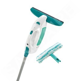 Leifheit Nettoyage - Aspirateur à vitres Window Cleaner, lave-vitres réversible et manche 43 cm 51003