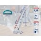 Leifheit Nettoyage - Balai vapeur Clean Tenso Power 11940