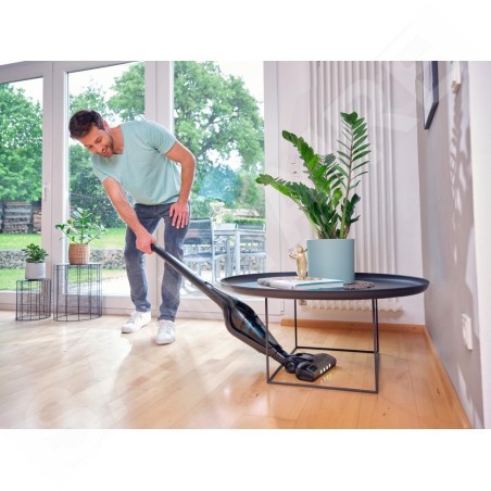 Leifheit Nettoyage - Aspirateur sans fil fonctionnant sur batterie Rotaro PowerVac 2 en 1 20V 11928