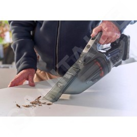 BLACK+DECKER Nettoyage - Aspirateur sans fil 18V, sans batterie ni chargeur BCHV001B-XJ