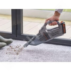 BLACK+DECKER Nettoyage - Aspirateur sans fil 18V, sans batterie ni chargeur BCHV001B-XJ
