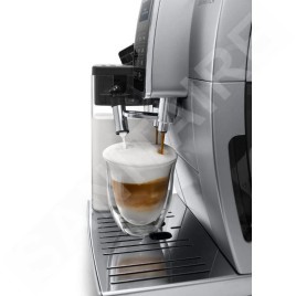 DeLonghi Machines à café - Machine à café automatique Dinamica, argent ECAM350.75.S