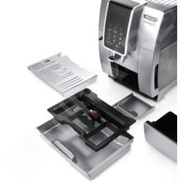 DeLonghi Machines à café - Machine à café automatique Dinamica, argent ECAM350.75.S