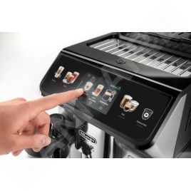 DeLonghi Machines à café - Machine à café automatique Eletta Explore, argent ECAM450.55.S