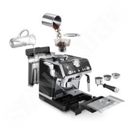 DeLonghi Machines à café - Machine à café à levier La Specialista Prestigio, noir EC9355.BM