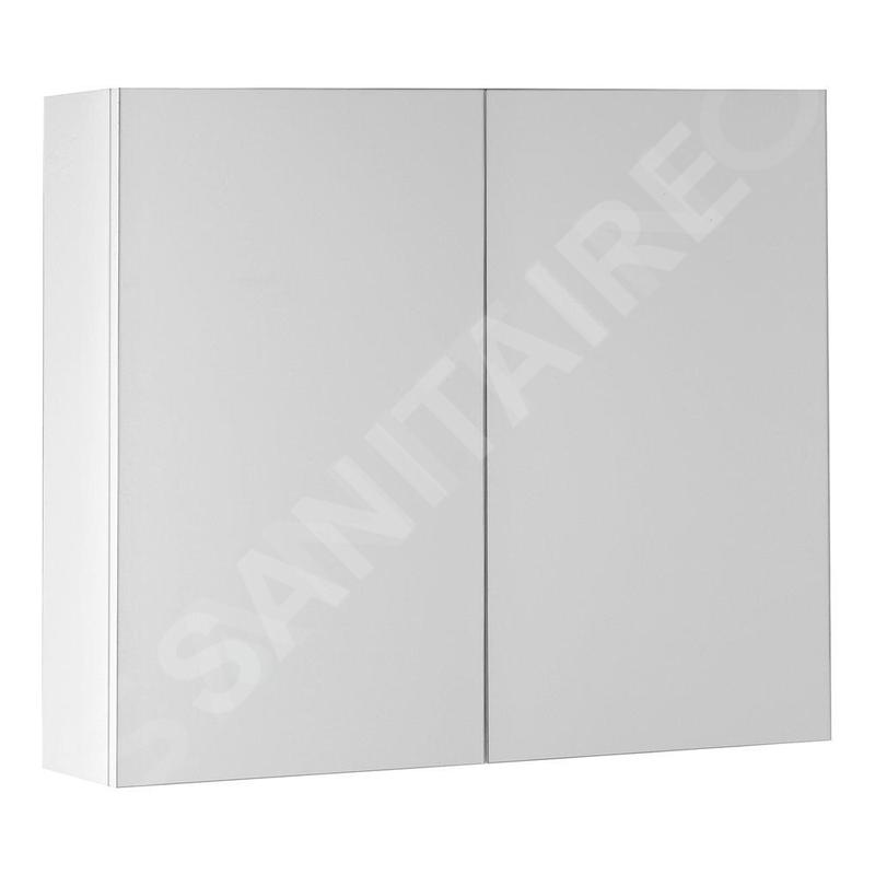 Aqualine Vega - Armoire de toilette, 800x700x180 mm, blanc VG080 Aqualine Vega - Armoire de toilette, 800x700x180 mm, blanc VG080