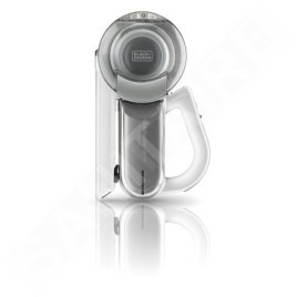 BLACK+DECKER Nettoyage - Aspirateur à main sans fil 18V, station de charge, titane/chrome PV1820L-QW