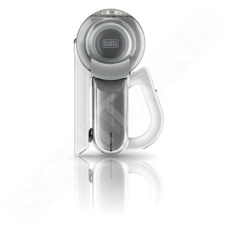 BLACK+DECKER Nettoyage - Aspirateur à main sans fil 18V, station de charge, titane/chrome PV1820L-QW