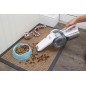 BLACK+DECKER Nettoyage - Aspirateur à main sans fil 18V, station de charge, titane/chrome PV1820L-QW