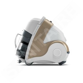 Polti Nettoyage - Unico MCV85 Total Clean&Turbo Steam Cleaner, blanc/beige PBEU0101