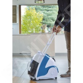 Polti Nettoyage - Unico MCV80 Total Clean&Turbo Steam Cleaner, blanc/bleu PBEU0100