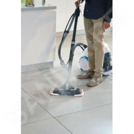 Polti Nettoyage - Unico MCV80 Total Clean&Turbo Steam Cleaner, blanc/bleu PBEU0100