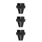Polti Accessoires - Jeu de brosses de rechange, 3 pièces PAEU0250