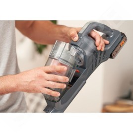 BLACK+DECKER Nettoyage - Aspirateur sans fil 18V, avec accessoires,1 batterie 2,0 Ah, station de charge BHFEA18D1-QW