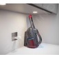 BLACK+DECKER Nettoyage - Aspirateur à main sans fil 12V, station de charge, titane/rouge BHHV315B-QW