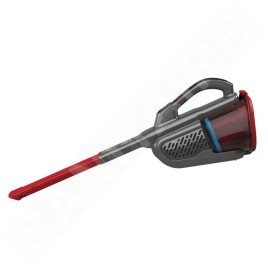 BLACK+DECKER Nettoyage - Aspirateur à main sans fil 12V, titane/rouge BHHV315J-QW