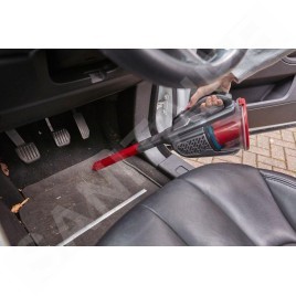 BLACK+DECKER Nettoyage - Aspirateur à main sans fil 12V, titane/rouge BHHV315J-QW
