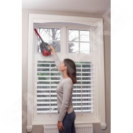 BLACK+DECKER Nettoyage - Aspirateur à main sans fil 12V, titane/rouge BHHV315J-QW