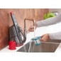 BLACK+DECKER Nettoyage - Aspirateur à main sans fil 12V, titane/rouge BHHV315J-QW
