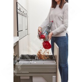BLACK+DECKER Nettoyage - Aspirateur à main sans fil 12V, titane/rouge BHHV315J-QW