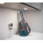 BLACK+DECKER Nettoyage - Aspirateur à main sans fil 12V, titane/bleu BHHV320J-QW