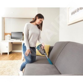 BLACK+DECKER Nettoyage - Aspirateur à main sans fil 12V, titane/bleu BHHV320J-QW
