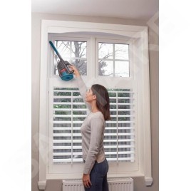 BLACK+DECKER Nettoyage - Aspirateur à main sans fil 12V, titane/bleu BHHV320J-QW