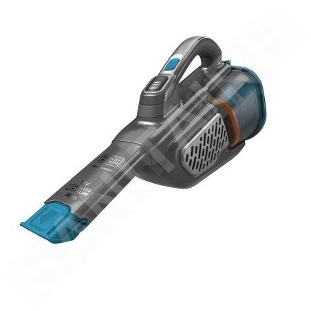 BLACK+DECKER Nettoyage - Aspirateur à main sans fil 18V, station de charge, titane/bleu BHHV520BF-QW