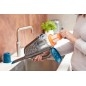 BLACK+DECKER Nettoyage - Aspirateur à main sans fil 18V, station de charge, titane/bleu BHHV520BF-QW