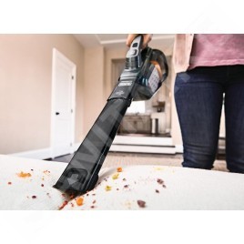 BLACK+DECKER Nettoyage - Aspirateur à main sans fil 18V, titane/noir BHHV520JF-QW