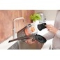 BLACK+DECKER Nettoyage - Aspirateur à main sans fil 18V, titane/noir BHHV520JF-QW