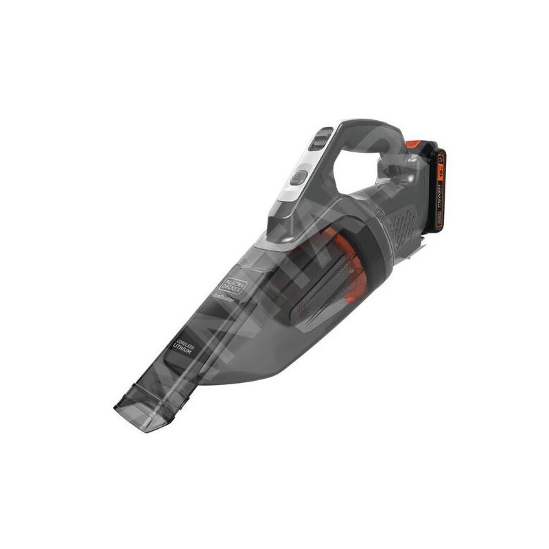 BLACK+DECKER Nettoyage - Aspirateur à main sans fil 18V, 1 batterie 1,5 Ah, chargeur BCHV001C1-QW