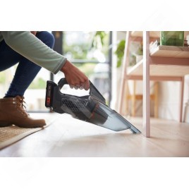 BLACK+DECKER Nettoyage - Aspirateur à main sans fil 18V, 1 batterie 1,5 Ah, chargeur BCHV001C1-QW