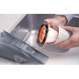 BLACK+DECKER Nettoyage - Aspirateur à main sans fil 18V, 1 batterie 1,5 Ah, chargeur BCHV001C1-QW