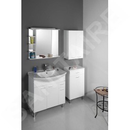 Aqualine Zoja - Armoire suspendue 500x760x230 mm, blanc 51302