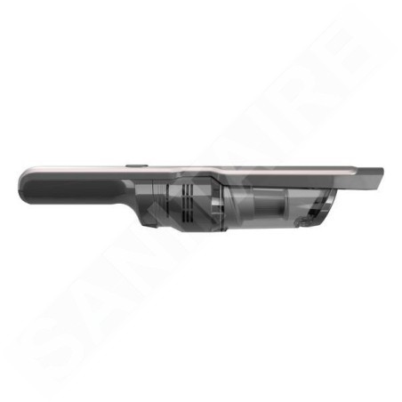 BLACK+DECKER Nettoyage - Aspirateur à main sans fil 12V, avec accessoires, station de charge, gris/or rose DVC320BRG-QW