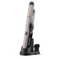 BLACK+DECKER Nettoyage - Aspirateur à main sans fil 12V, avec accessoires, station de charge, gris/or rose DVC320BRG-QW