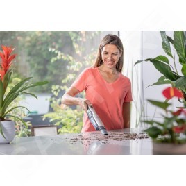 BLACK+DECKER Nettoyage - Aspirateur à main sans fil 12V, avec accessoires, station de charge, gris/or rose DVC320BRG-QW