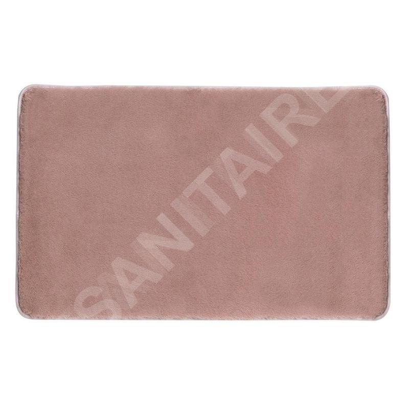 Sapho Accessoires de salle de bains Gedy - Tapis de salle de bain 50 x 80 cm, avec antidérapant, rose 96FY508010