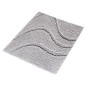 Sapho Ridder La Ola - Tapis de salle de bains, 550x500 mm, antidérapant, gris 729807