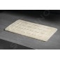 Sapho Ridder - Tapis de salle de bain Delhi 500x800 mm, avec antidérapant, beige 1712311