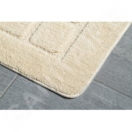 Sapho Ridder - Tapis de salle de bain Delhi 500x800 mm, avec antidérapant, beige 1712311