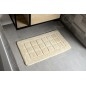 Sapho Ridder - Tapis de salle de bain Delhi 500x800 mm, avec antidérapant, beige 1712311