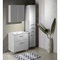 Aqualine Vega - Meuble vasque, 620x726x436 mm, 2 tiroirs, blanc VG063 Aqualine Vega - Meuble vasque, 620x726x436 mm, 2 tiroirs, blanc VG063