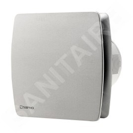 Sapho Lex - Aérateur axial temporisé pour salle de bains, 15 W, inox LX104